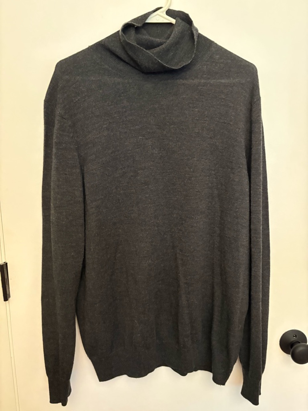 Joseph Abboud Charcoal Gray Turtleneck Sweater
